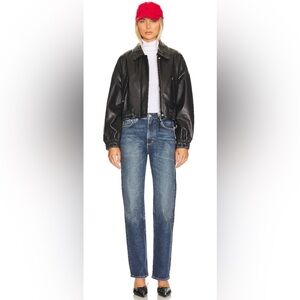 Citizens Of Humanity Zurie Straight Leg Jeans in Garnish Size 26 Blue 32” Inseam